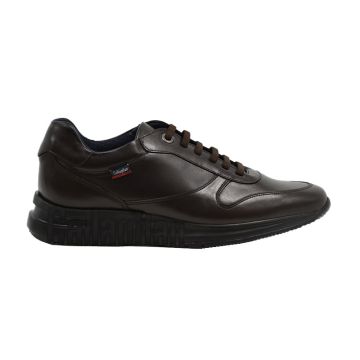 Ανδρικά sneakers Callaghan 91320 DUSSY MARRON GOLIAT S.I. καφέ δέρμα
