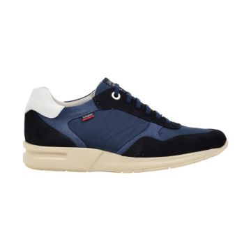 Ανδρικά sneakers Callaghan 91329 AZUL MARINO GOLIAT S.I μπλε δέρμα