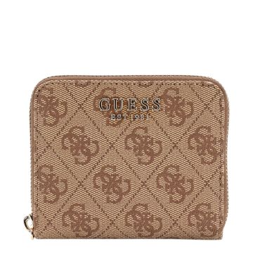 Γυναικείο πορτοφόλι GUESS SWSG7459137-LTL LATTE LOGO LAUREL SLG μπεζ
