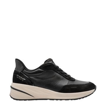 Γυναικεία sneakers Tamaris 1-23716-47 001 μαύρο δέρμα