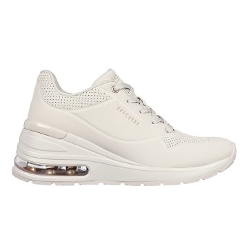 Γυναικεία sneakers SKECHERS 155401/OFWT MILLION AIR-ELEVATED AIR OFF WHITE μπεζ