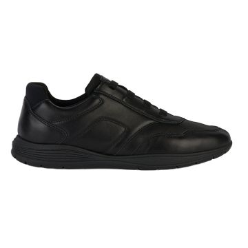 Ανδρικά sneakers GEOX U SPHERICA EC2 E-SHEEP LEA U45BXE 000LM C9999 μαύρο δέρμα