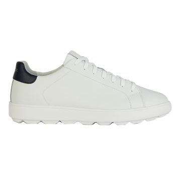 Ανδρικά sneakers GEOX U SPHERICA ECUB-1 A-COAT.COW U45GPA 0009B C0899 λευκό δέρμα