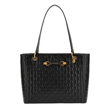Γυναικεία τσάντα shopper GUESS GB898723 AVETA BLACK μαύρο