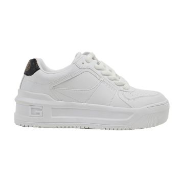 Γυναικεία sneakers GUESS FL8MMRELE12 LEMMER λευκό