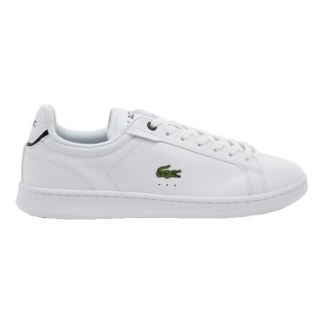 Ανδρικά sneakers Lacoste CARNABY PRO BL23 1 SMA WHT/NVY LTH 745SMA0110042 λευκό δέρμα
