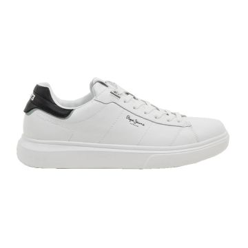 Ανδρικά Sneakers Pepe Jeans STYLE PMS30981 800 EATON BASIC WHITE λευκό