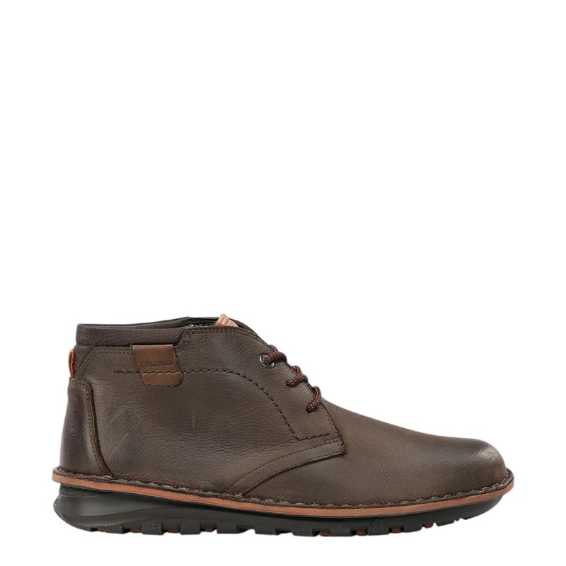 Ανδρικά παπούτσια Fluchos F2527 ALVIN καφέ δέρμα nubuck