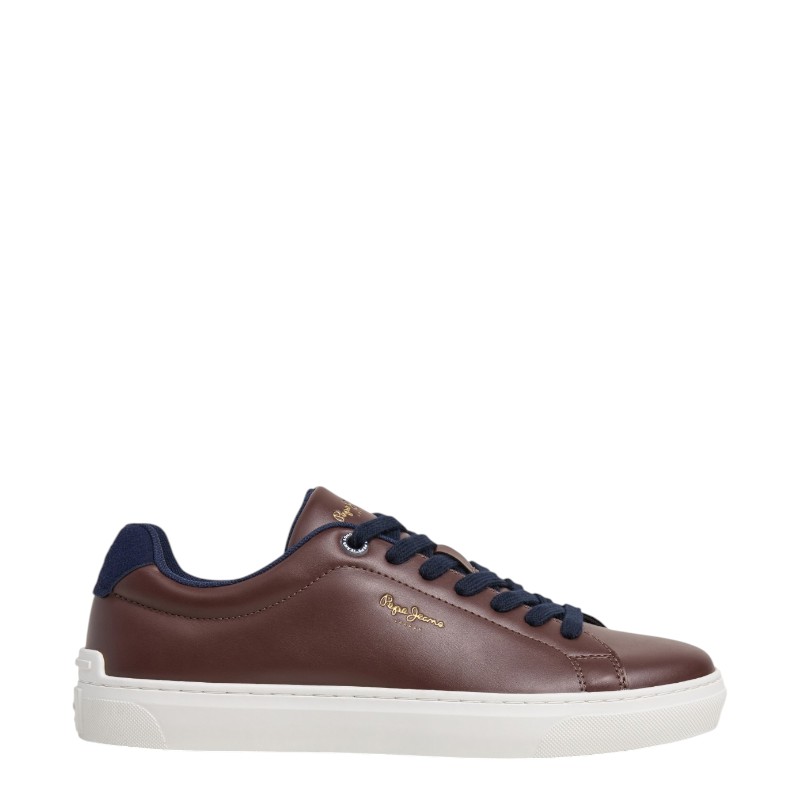 Ανδρικά Sneakers Pepe Jeans PMS000062 898 CAMDEN MODE M 898DARK BROWN καφέ