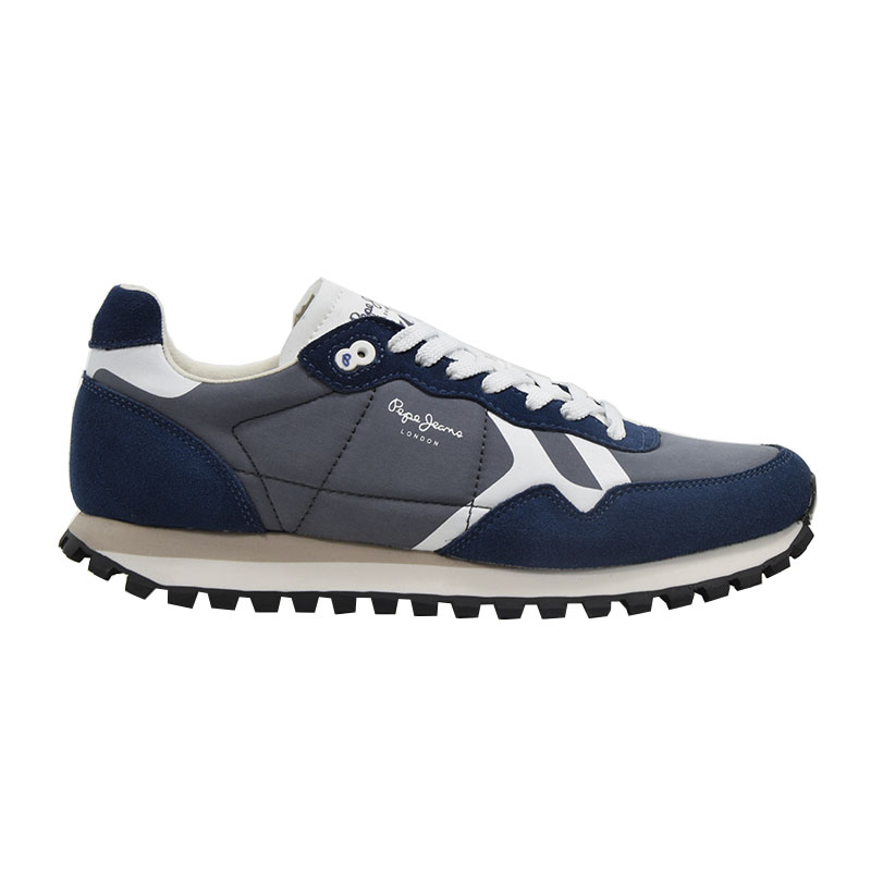 Ανδρικά Sneakers Pepe Jeans PMS40005 599 BRIT-ON PRINT M 559DARK DENIM BLUE μπλε Ανδρικά >Κατηγορίες>Ανδρικά Sneakers