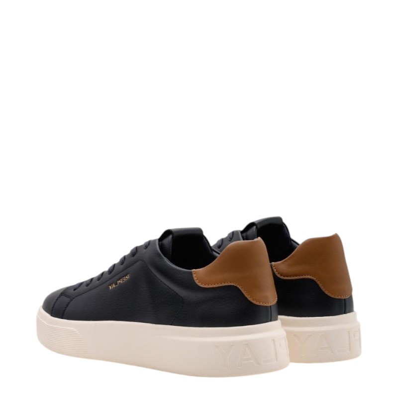 Ανδρικά sneakers REPLAY NOTTING FUTURE GMZ70.000.C0005L C081-NAVY μπλε δέρμα