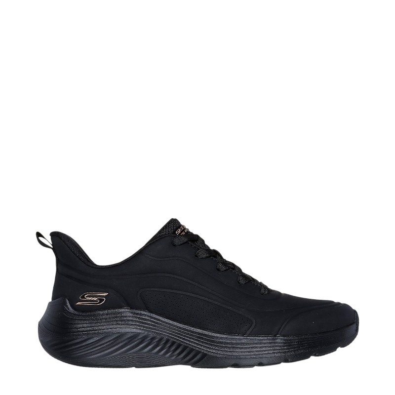 Γυναικεία sneakers SKECHERS 117485/BBK BOBS SQUAD WAVES- JUST WADING BLACK μαύρο