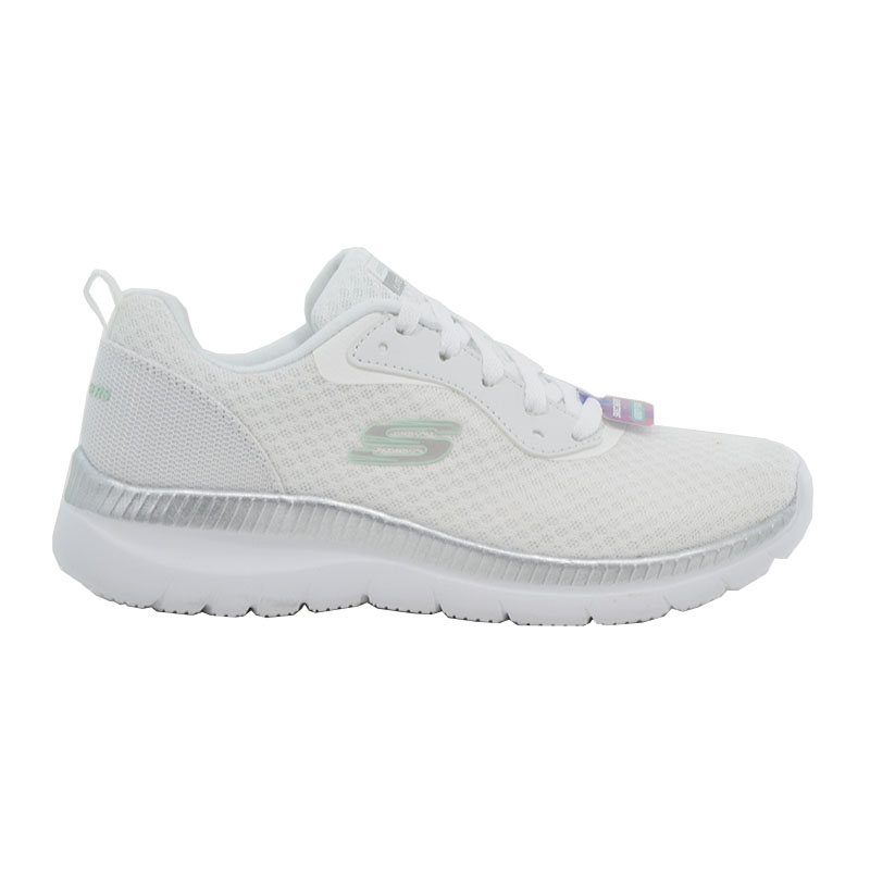 Γυναικεία Sneakers Skechers 12606/WSL BOUNTIFUL WHITE/SILVER λευκό Γυναικεία >Κατηγορίες>Γυναικεία Sneakers